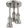 Regadera tipo lluvia colgante H<sub>2</sub>Okinetic® con luz de LED