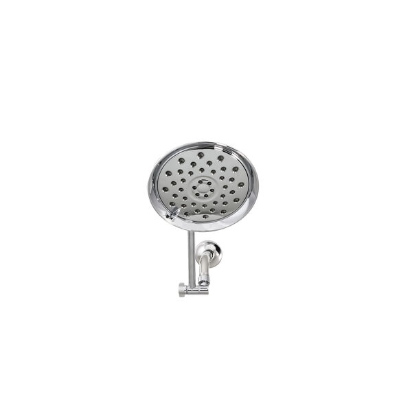 Cabezal de ducha tipo campana con brazo extensible ajustable