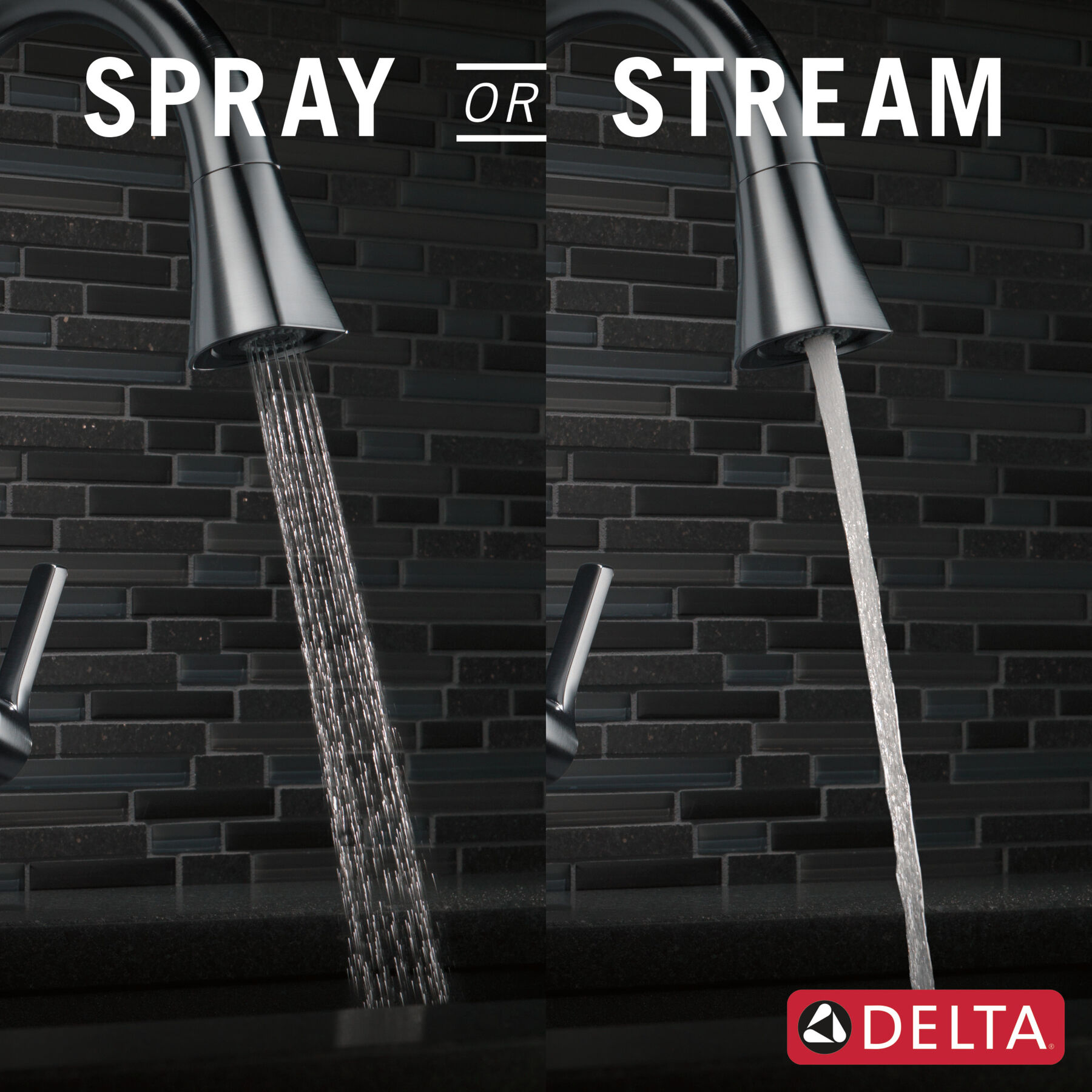 Llave para cocina monomando extensible con tecnologías Touch<sub>2</sub>O® y ShieldSpray®, imagen 3