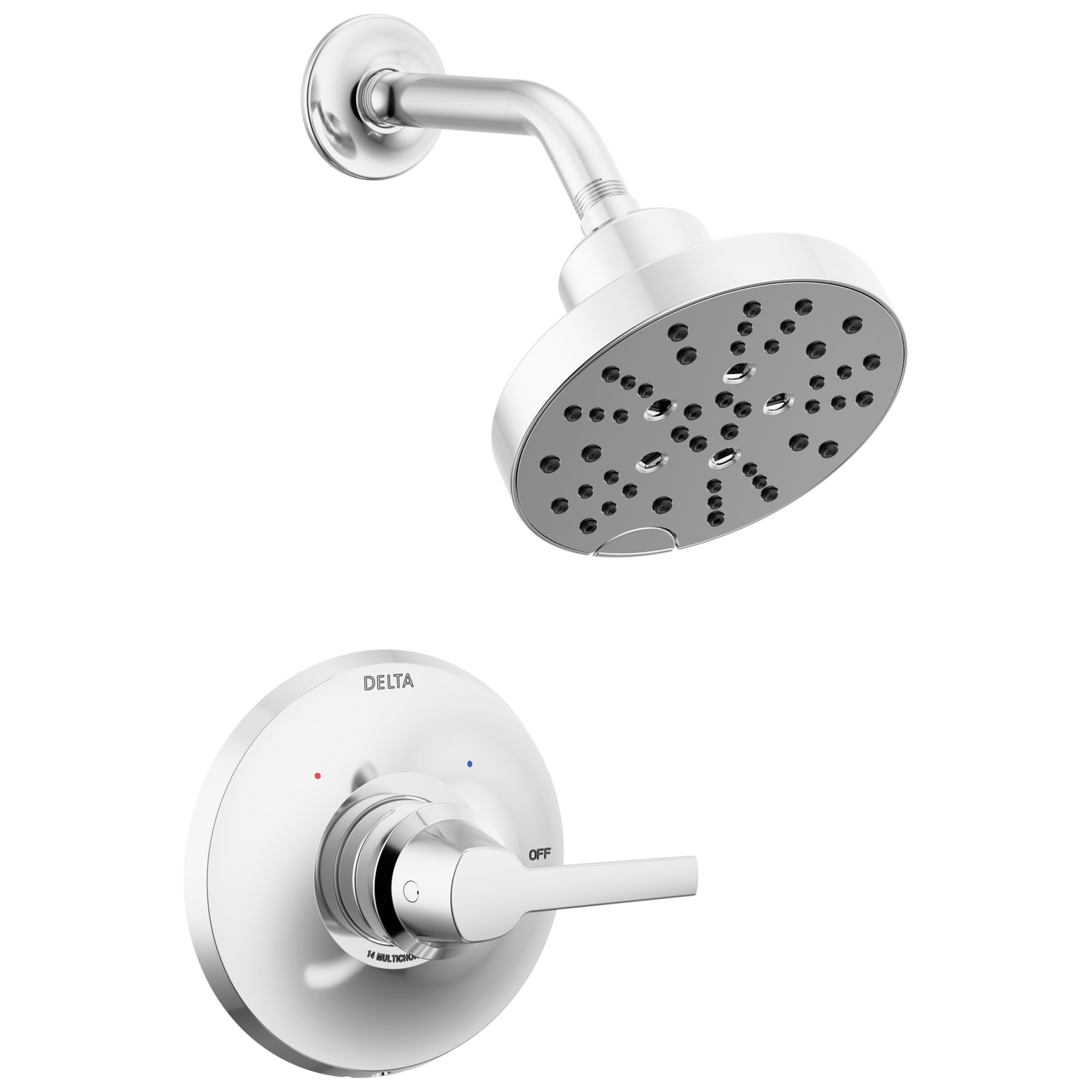 Accesorios de ducha serie 14 con H2Okinetic