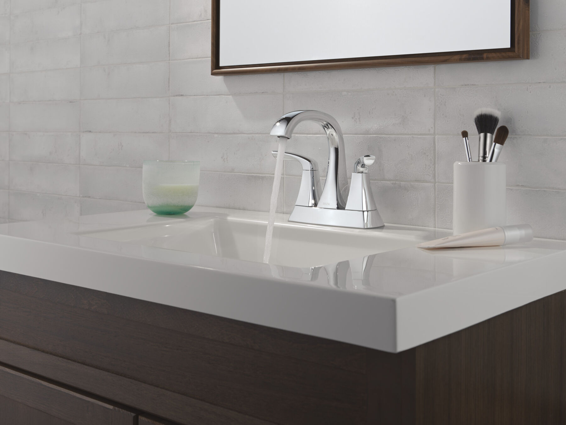 Llave para baño de combinación con dos manijas, imagen 3