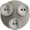 Regadera tipo lluvia colgante H<sub>2</sub>Okinetic® con luz de LED