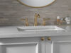 Llave de dos manijas para baño para lavabo de 8"