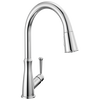 Llave de una manija con tubo de salida deslizable para cocina