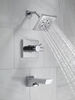Terminaciones de ducha y bañera Monitor® serie 17 con H<sub>2</sub>Okinetic®