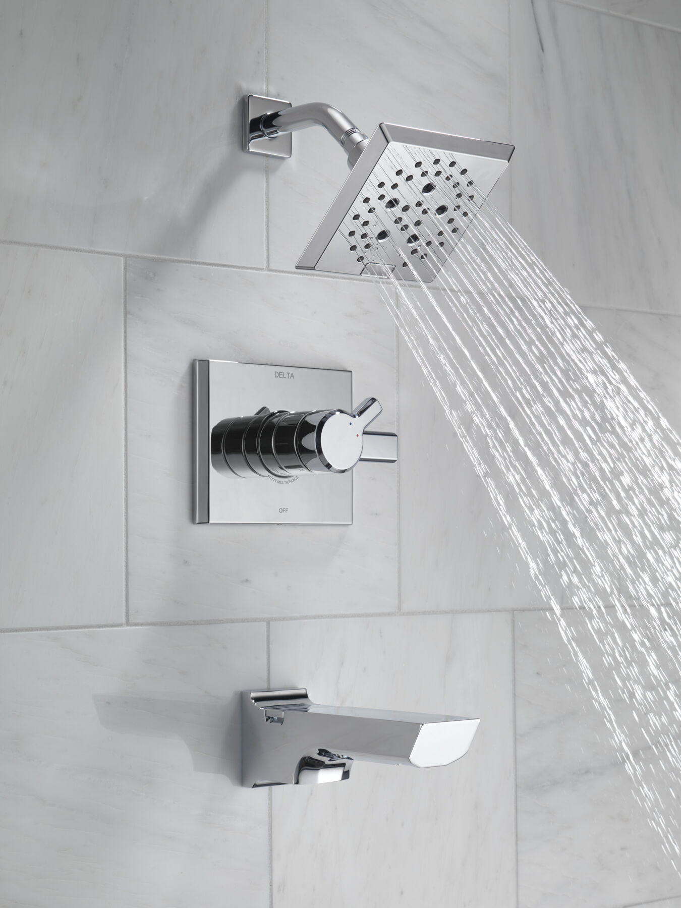 Terminaciones de ducha y bañera Monitor® serie 17 con H<sub>2</sub>Okinetic®, imagen 4