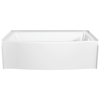 Classic 500 Curve Alcove Bathtub Right Drain 60x32"