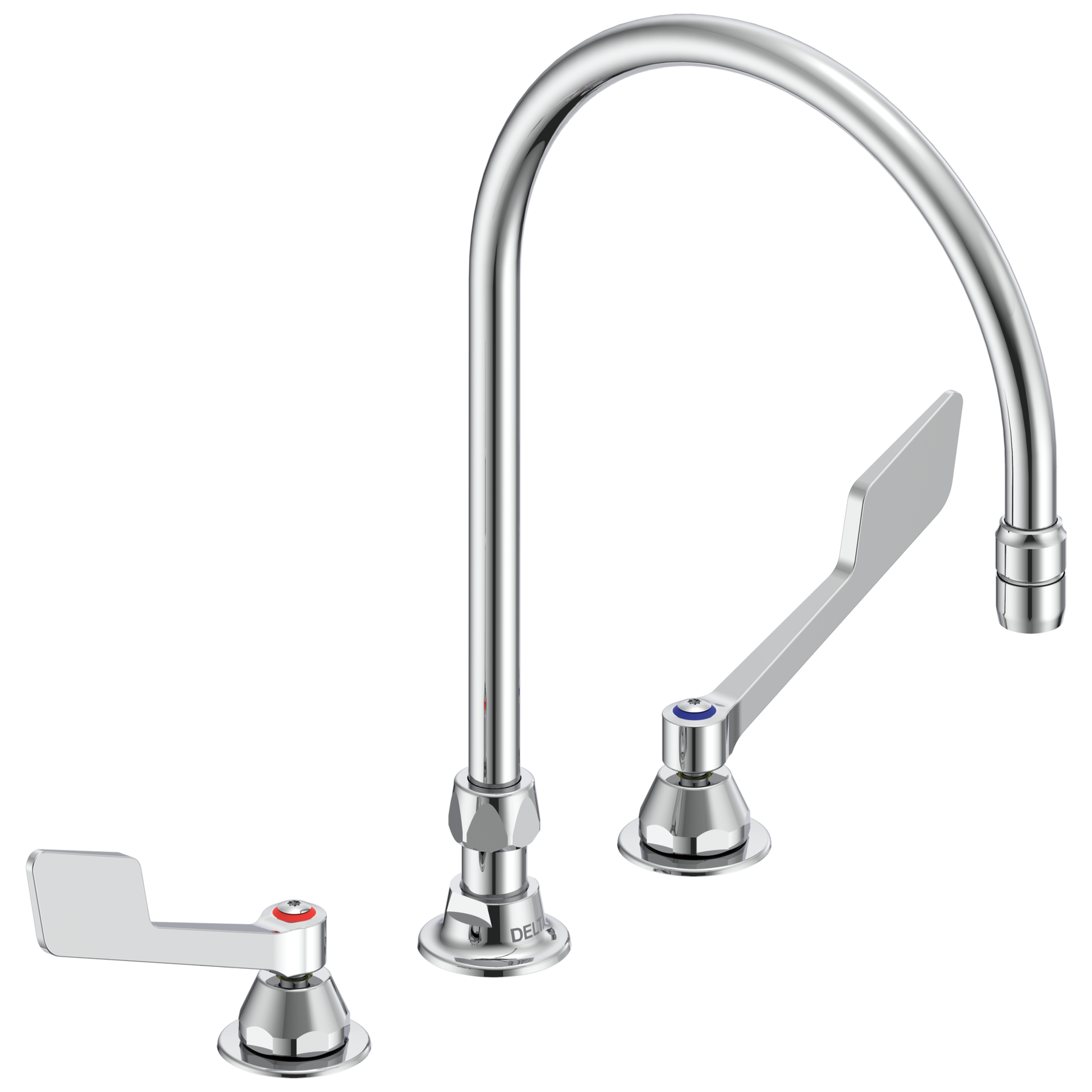 Llave para lavabo de dos manijas