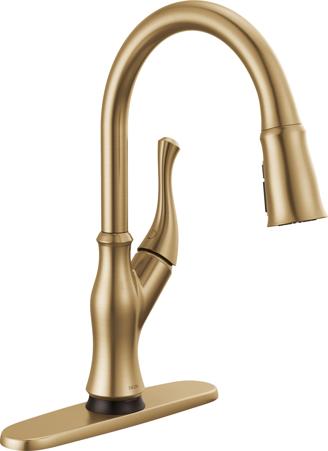 Single-Handle Pull-Down Kitchen Faucet with Touch<sub>2</sub>O® Technology Technology, image 1