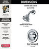 60x32 Alcove Shower Bundle with Trim and Drain - Left Drain