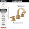 Widespread Lavatory Faucet with Shower Trim and Rough Bundle - 14 Series