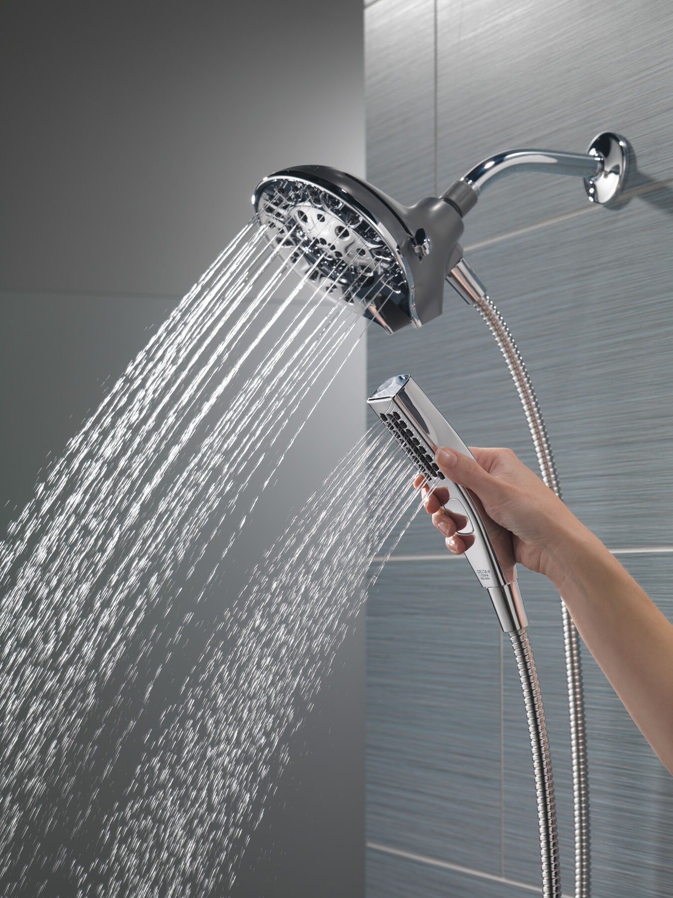 Ducha dos en uno H2Okinetic® In2ition® de 5 funciones, imagen 11