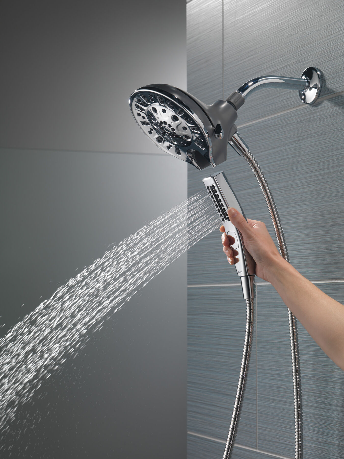 Ducha dos en uno H2Okinetic® In2ition® de 5 funciones, imagen 9