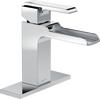 Llave para baño acanalada monomando