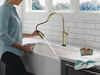 Pull-Down Kitchen Single Handle with Soap Dispenser Bundle