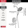 Monitor® 14 Series Shower Only Trim Only with In2ition® Hand Shower