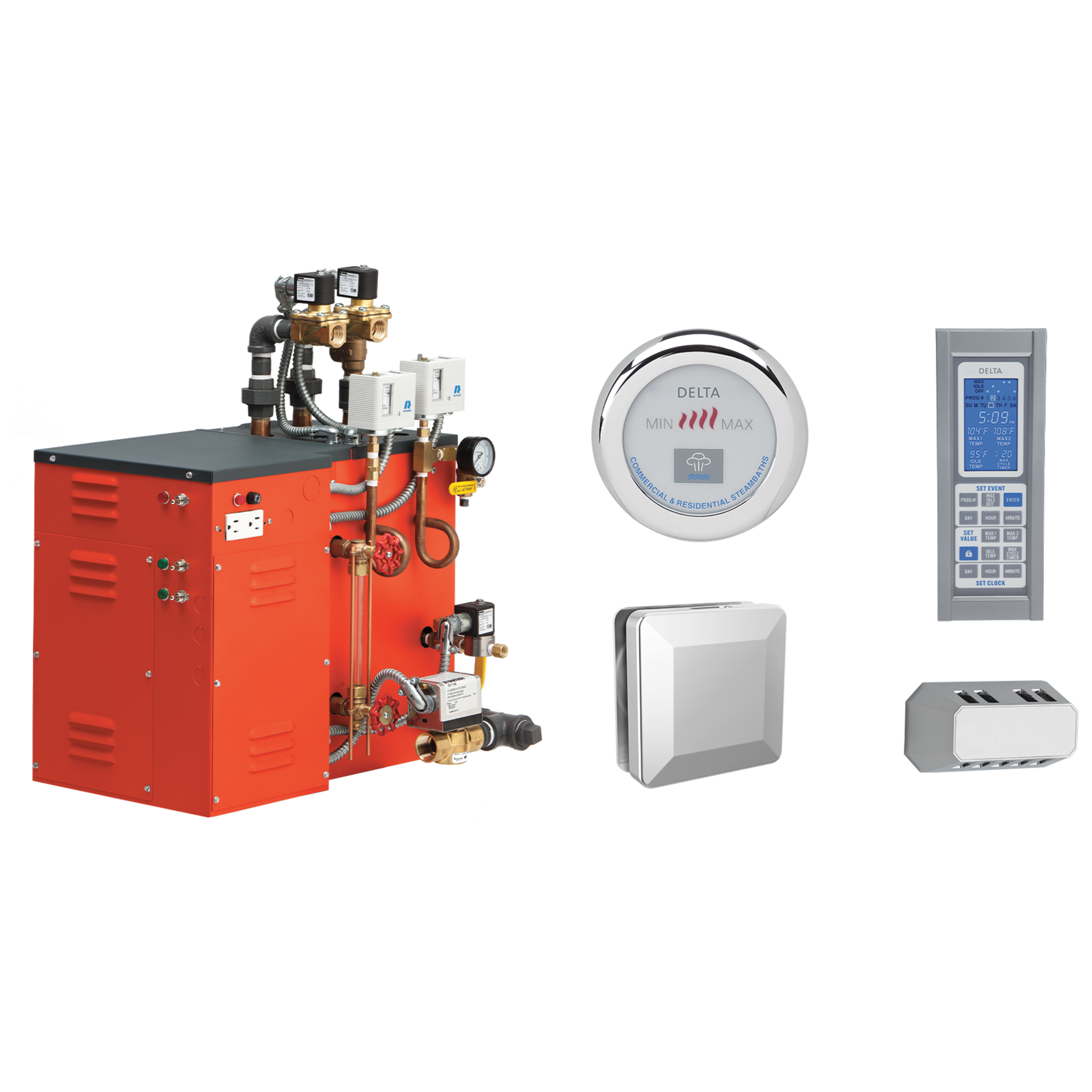 Generador comercial de 24 kW, 480 V, trifásico