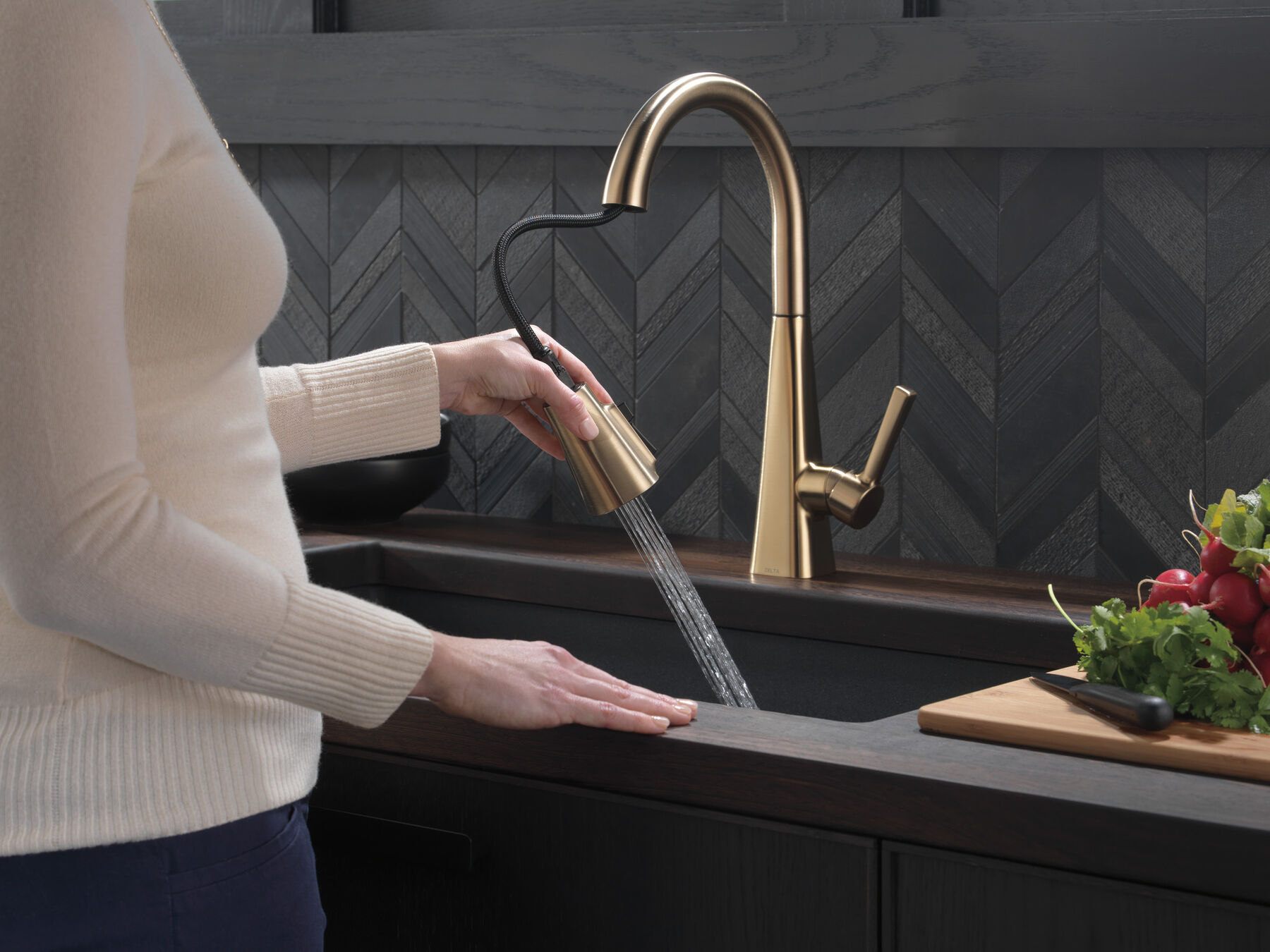 Llave para cocina monomando extensible, imagen 4