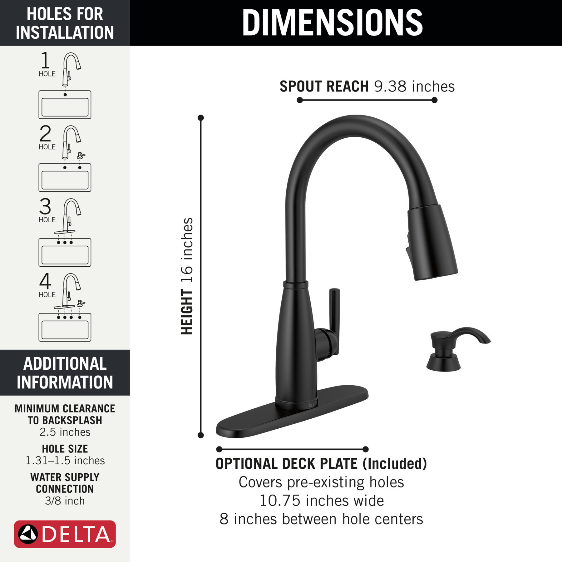 Llave para cocina monomando extensible con dispensador de jabón y tecnología ShieldSpray®, imagen 3
