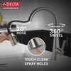 Llave para cocina monomando extensible