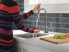 Single Handle Pull-Down Bar/Prep Faucet with Touch<sub>2</sub>O® Technology