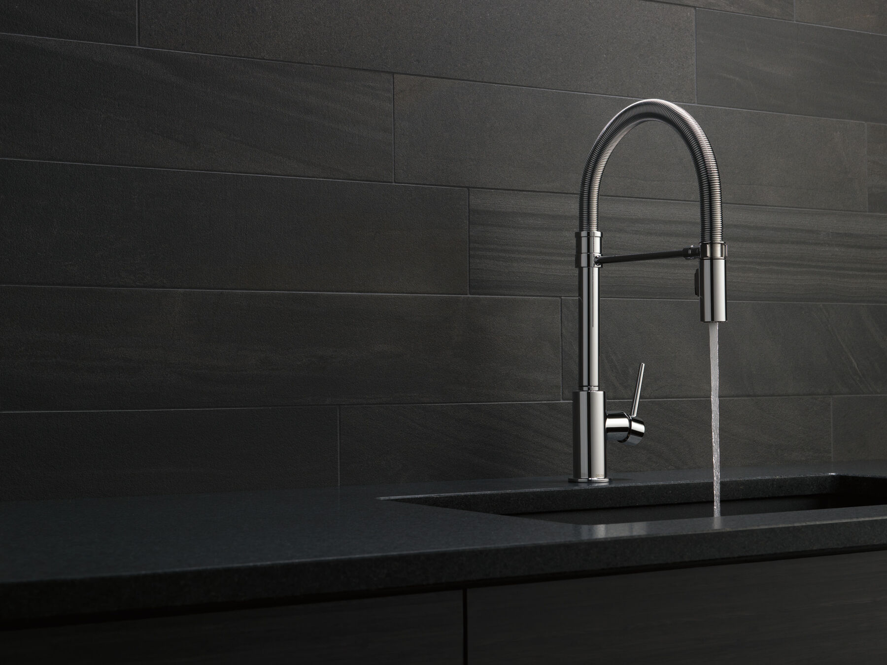 Single-Handle Pull-Down Spring Kitchen Faucet, image 24