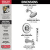 Accesorios para bañera y ducha Monitor® serie 14