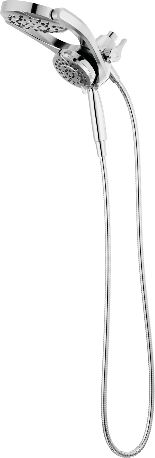 Cabezal de ducha dos en uno de 4 ajustes HydroRain®, imagen 1