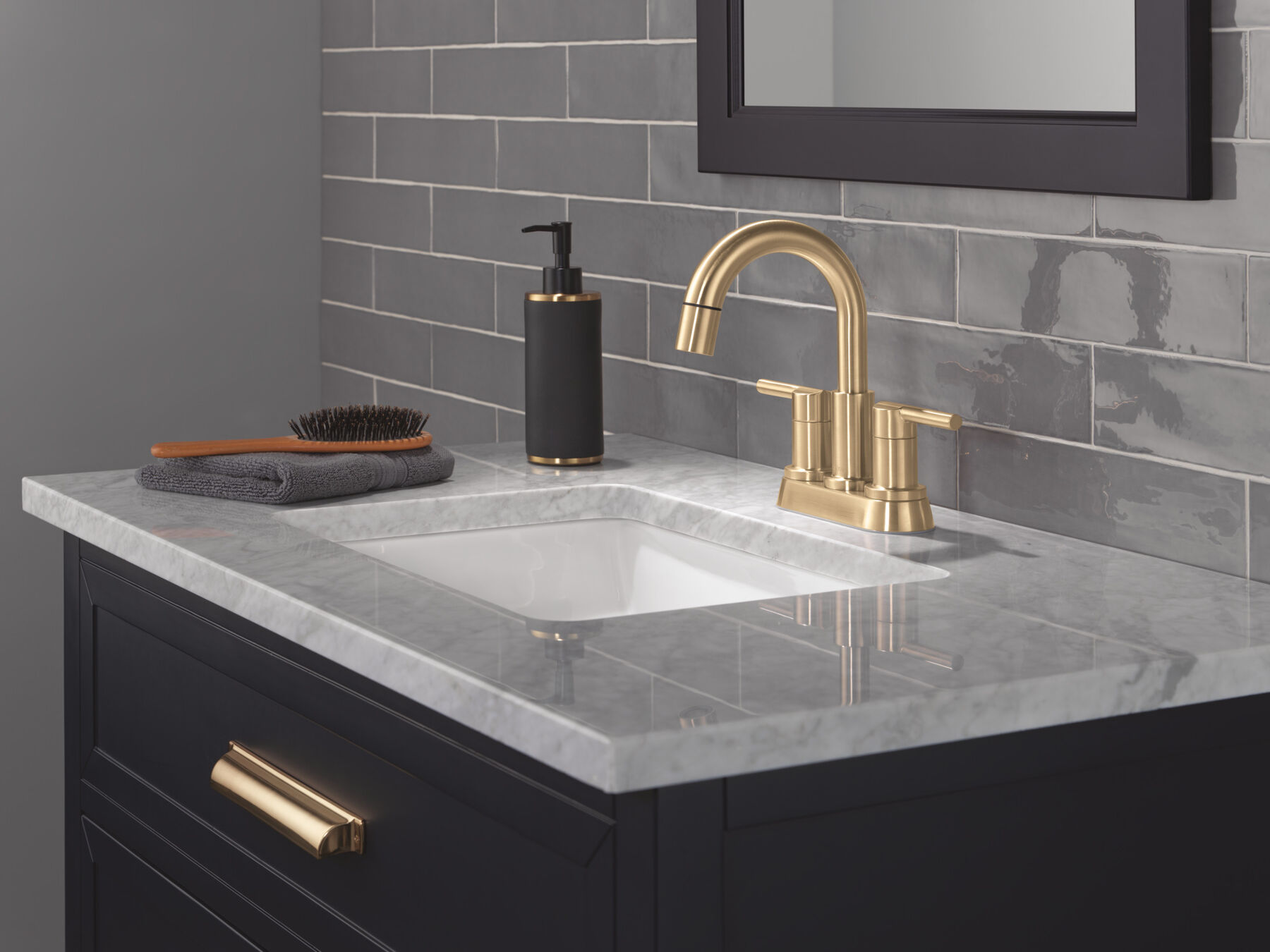 Llave para baño extensible de combinación de dos manijas, imagen 10