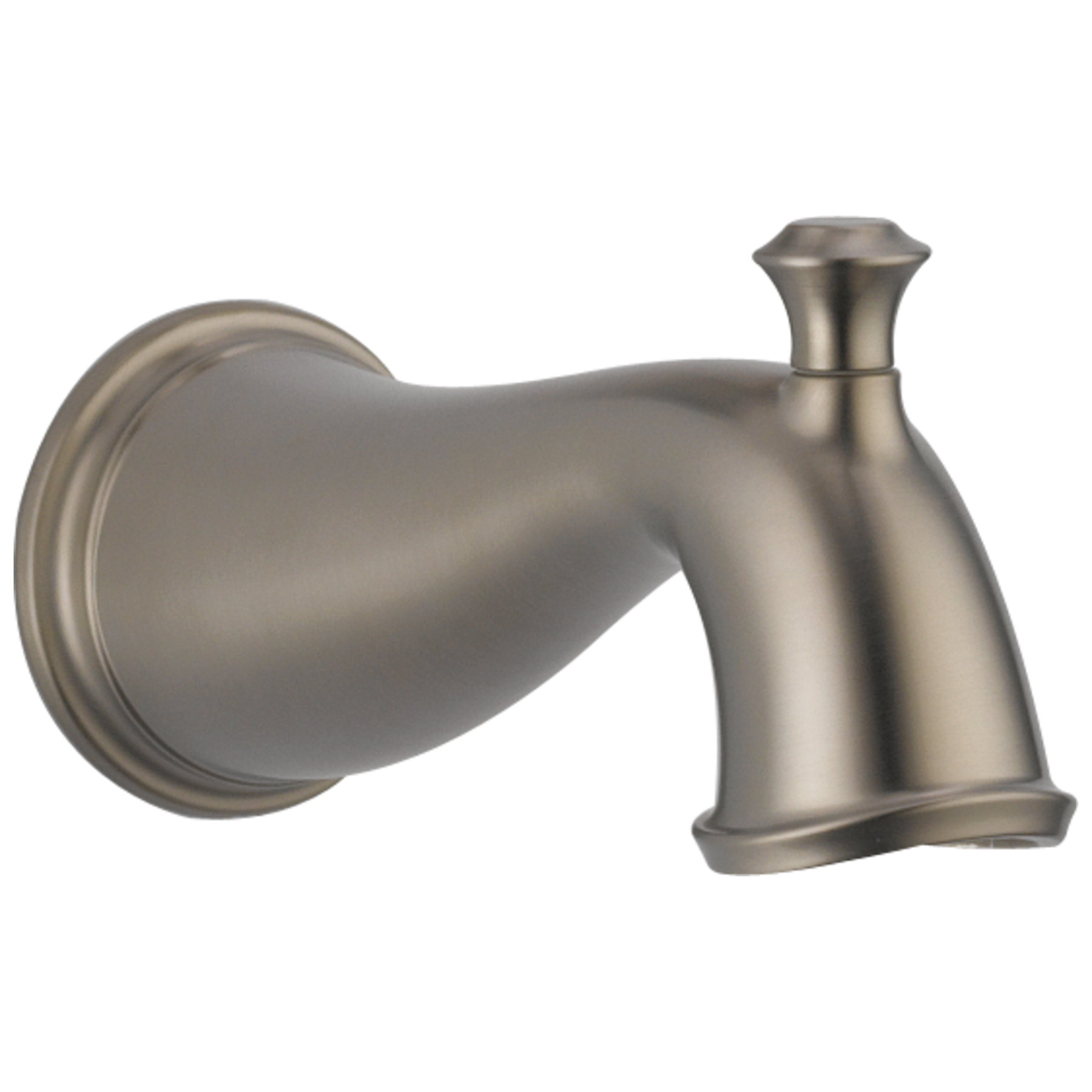 Tubo de salida para bañera con desviador deslizable