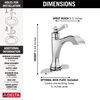 Touch2O® Bathroom Faucet with Touchless Technology