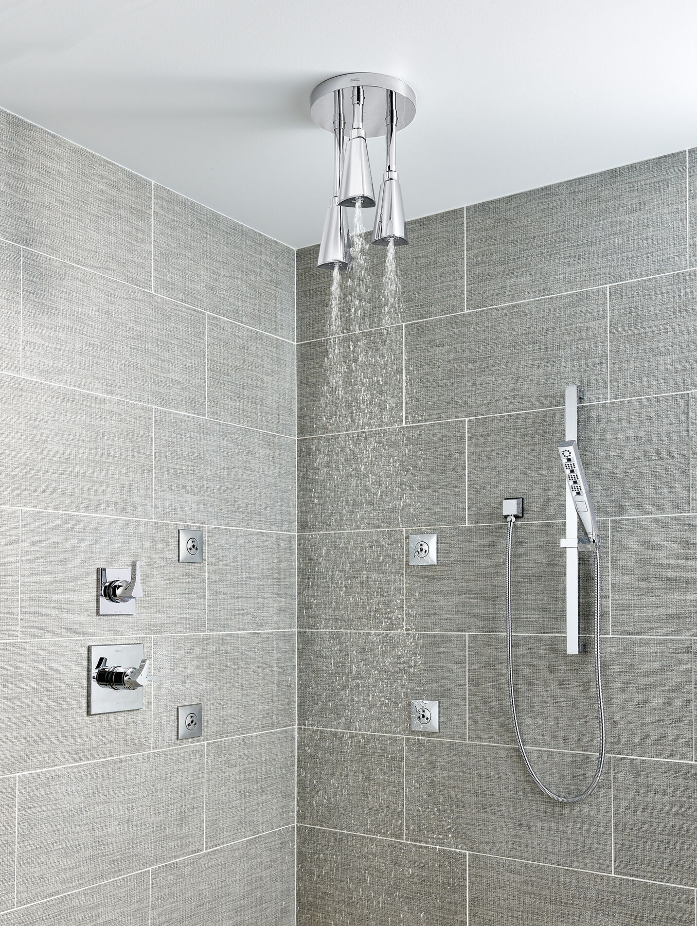 Regadera tipo lluvia colgante H<sub>2</sub>Okinetic®, imagen 24