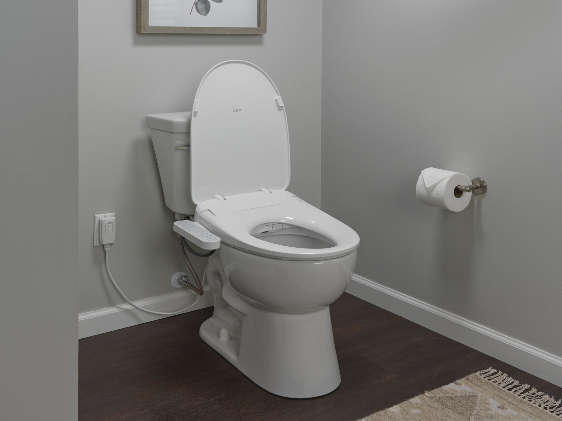 Standard Elongated Electric Bidet Toilet Seat, image 5