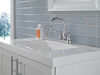 Llave para baño de combinación de dos manijas