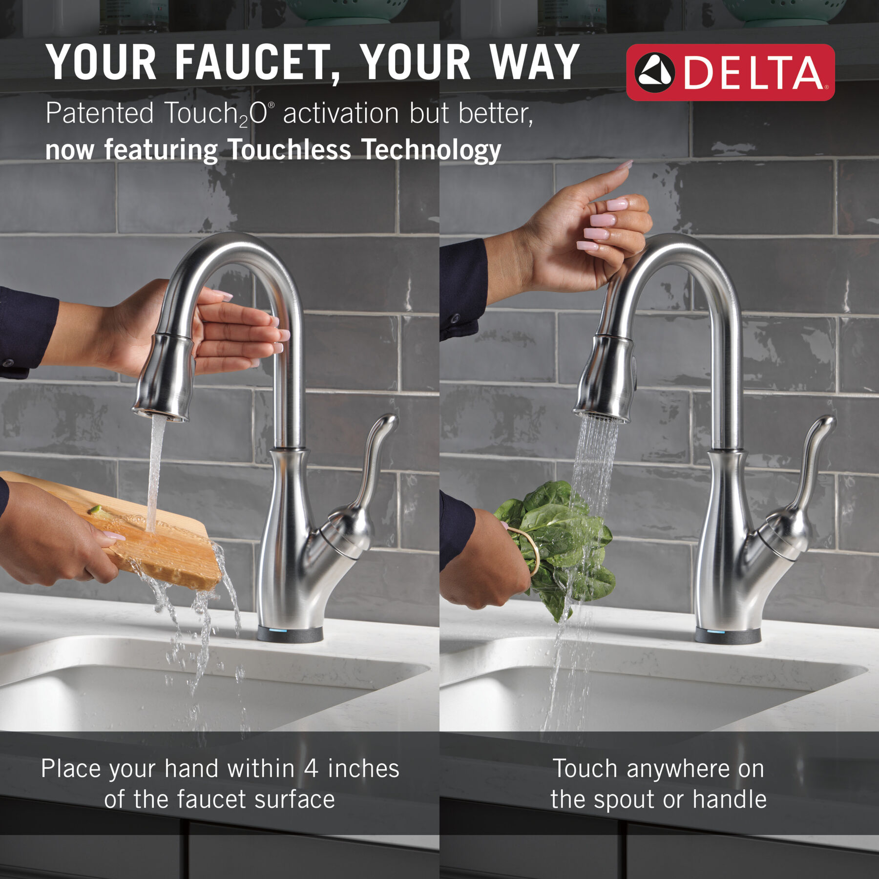 Touch2O® Bar / Prep Faucet with Touchless Technology, image 10