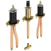 Montaje flexible para dos manijas, engarce de PEX