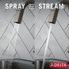 Llave deslizable monomando para barra/encimera con tecnología Touch<sub>2</sub>O