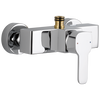 Válvula de ducha fija no amurada - Conexión rígida