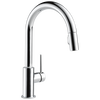 Llave para cocina monomando extensible con giro limitado