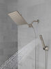 10 inch Raincan Shower Head & Hand Held Combo with Adjustable Extension Arm