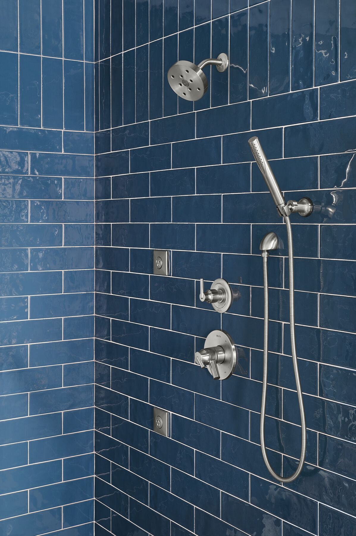 Ducha manual premium para montaje en pared ajustable de una sola función, imagen 34