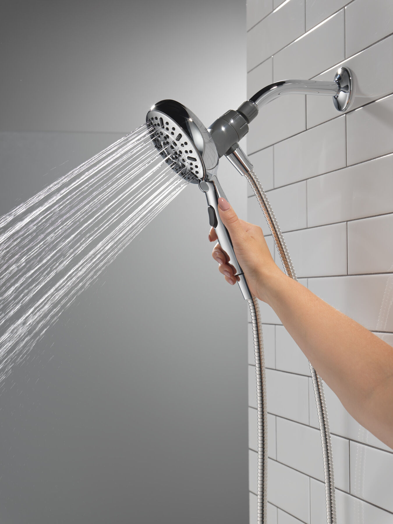 6-Setting SureDock® Magnetic Hand Shower, image 3
