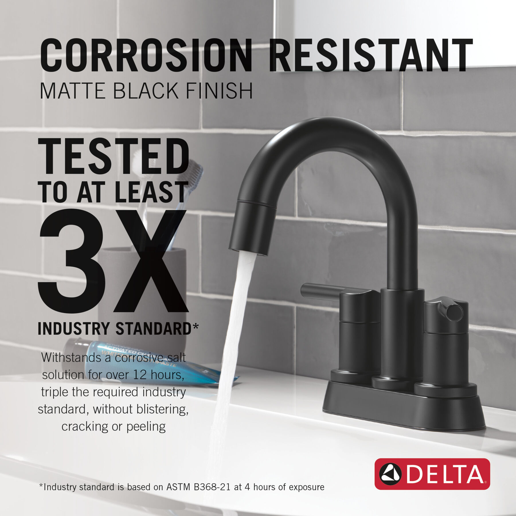 Llave para baño extensible de combinación de dos manijas, imagen 2