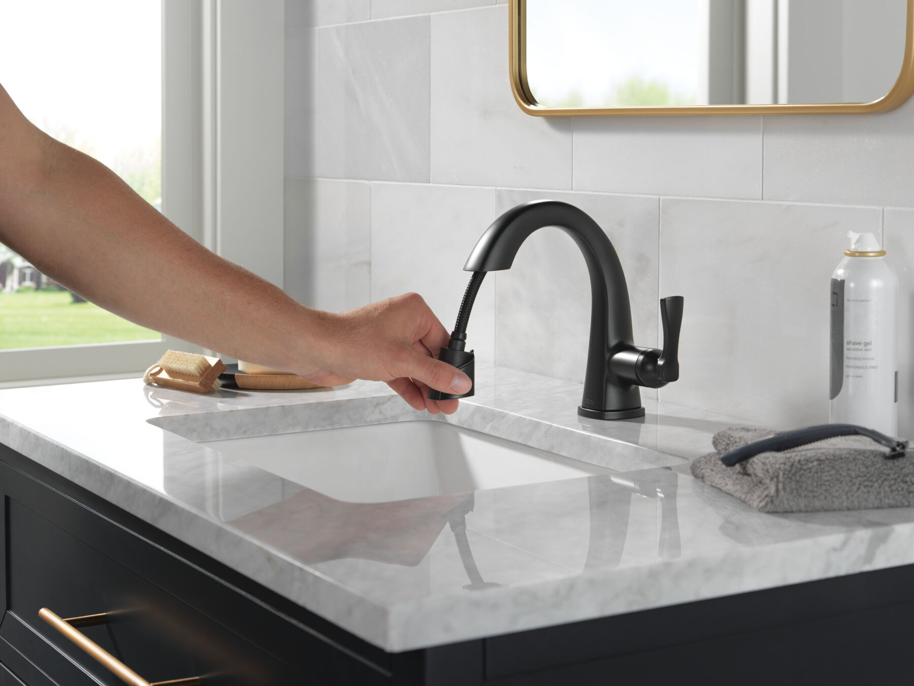 Llave para baño extensible de una manija Stryke®, imagen 4