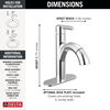 Llave para baño monomando extensible