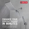 10 inch Raincan Shower Head & Hand Held Combo with Adjustable Extension Arm