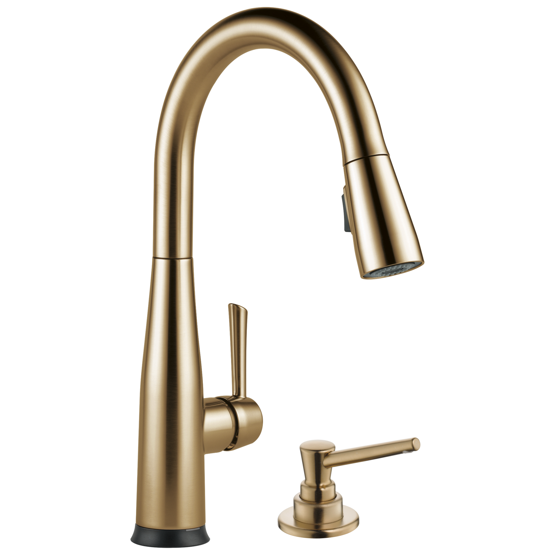 Paquete de llave para cocina extensible 1L Touch2O con activación por voz y dispensador de jabón