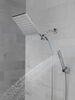 10 inch Raincan Shower Head & Hand Held Combo with Adjustable Extension Arm