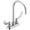 LLAVE DE FUNDICIÓN DE 4" DE MONTAJE EN ENCIMERA