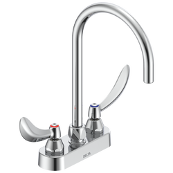 LLAVE DE FUNDICIÓN DE 4" DE MONTAJE EN ENCIMERA